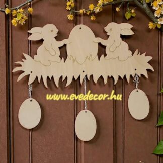 Nyuszis ajtódísz (Nyuszi 0016 )