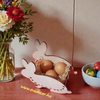 Nyuszi kosár 18*17 cm (Nyuszi 0032)