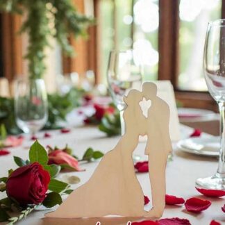 Esküvői pár csókos (Esküvő 0023)