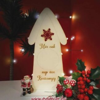 Adventi naptár 37 cm (3Dkari 0046)