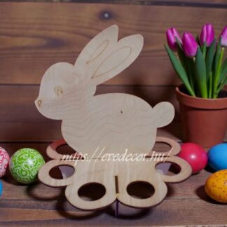 Nyuszis asztali tojástartó (Nyuszi 0006 )