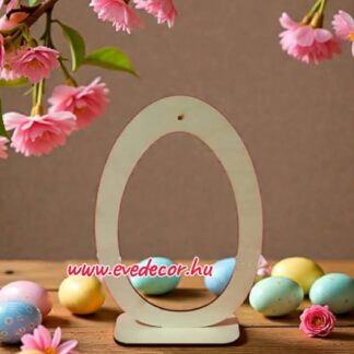 Álló tojáskarika 24,5 cm magas (Nyuszi 0099)