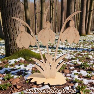 Álló hóvirág 3 méretben (Tavasz-Nyár 0040)