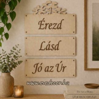3db-os szett "Érezd Lásd Jó az Úr" (Deco 0131)