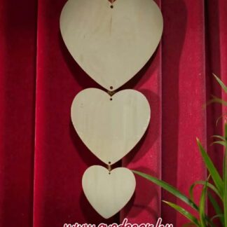 Szív szett 3db/cs (Szív 0019)