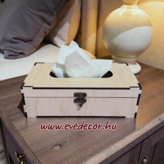 Zsebkendő tartó fekvő (Asztali 0020)