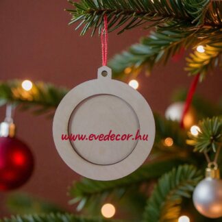 Keretes karácsonyi dísz (Kari lapok 0113)