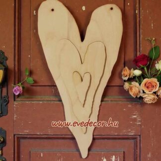 Szív rusztikus 3rész/szett (Szív 0030)