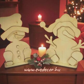 Hóemberek 3D elemekkel (3Dkari 0106)