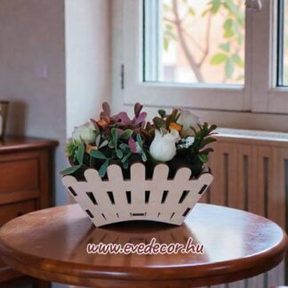 Virágkosár dokoláda (Deco 0076)