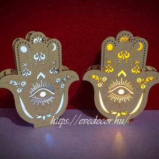 Hamsa kéz lámpás (Ezo 0108)