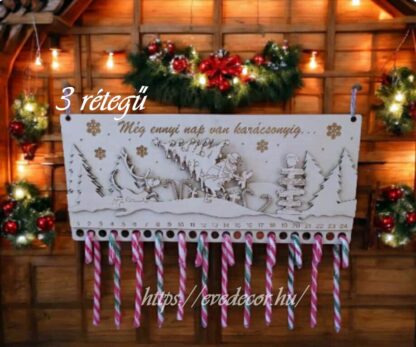 Adventi visszaszámoló (Kari lapok 0211)