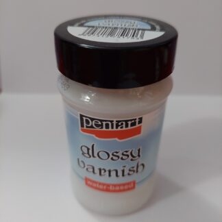 Befejező lakk fényes vízbázisú 100ml színtelen áttetszőre száradó