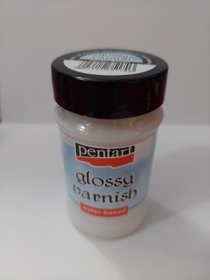 Befejező lakk fényes vízbázisú 100ml színtelen áttetszőre száradó