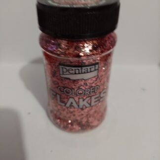 Színes fólia pehely-pink