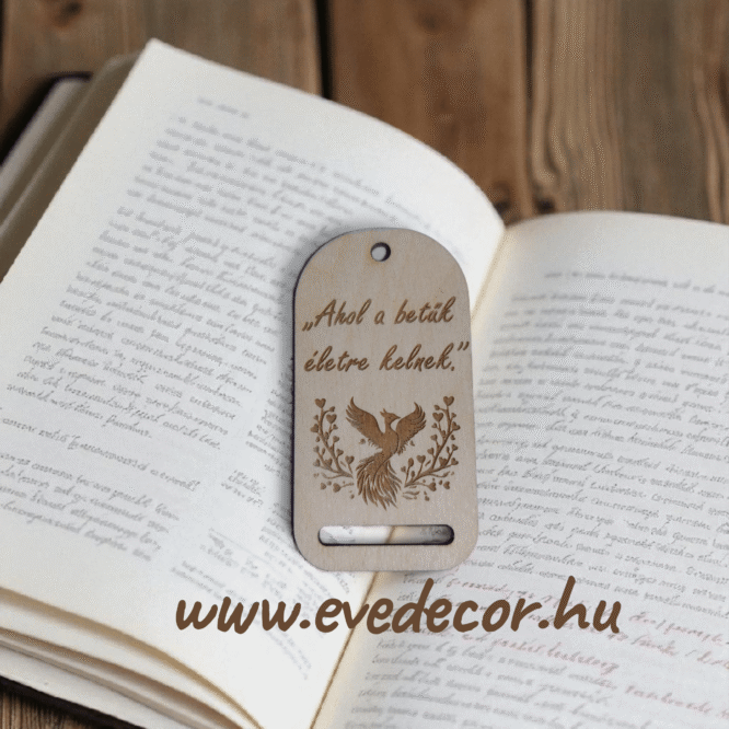 Könyvjelző 5*10,5 cm (Makr 0022)