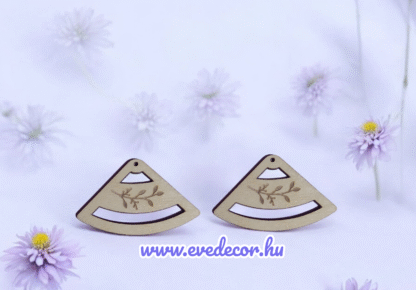 Fülbevaló  5,1*3,2 cm (Makr 0048/B)