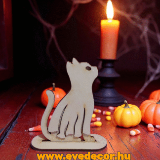 Cica szellem ruhában 1. (Halloween 0006/1)