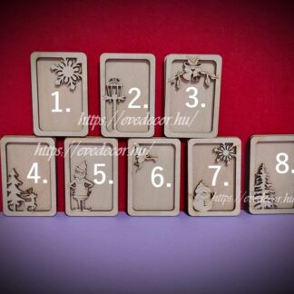 Hűtőmágnes alap 5pár/cs (Kari lapok 0167)