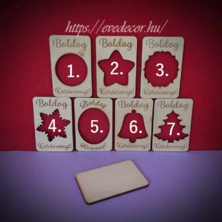 Hűtőmágnes alap (Kari lapok 0189)