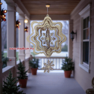 Szélforgó hópelyhes (3Dkari 0246)