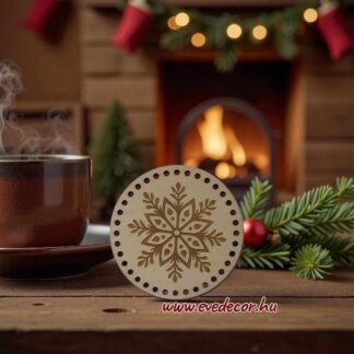 Kör alap gravírozott mintával (Makr 0069)