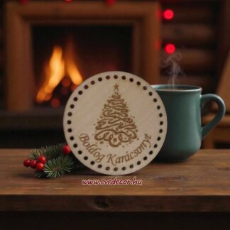 Kör alap gravírozott mintával (Makr 0067)