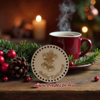 Kör alap gravírozott mintával (Makr 0072)