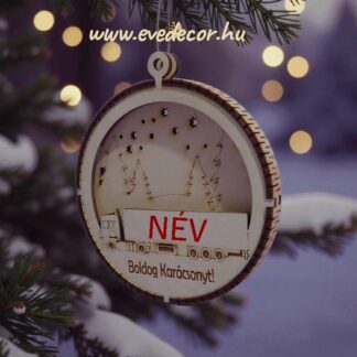 3D karácsonyfadísz (3D kari 0236)