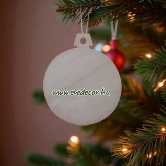 Karácsonyfa dísz 5db/cs szögletes kupakkal (Kari lapok 0067)