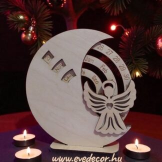 Öröknaptár Angyal 15 cm (Örök 0017)