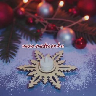 Fenyőfa mécsestartó (3Dkari 0255)