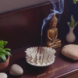 Sok darabos füstölő Lótusz virág forma (Ezo 0152/Füstölő)