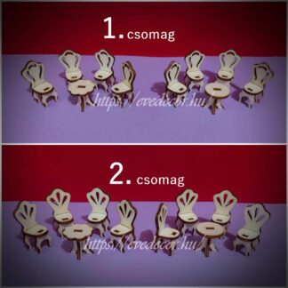 Mini székek asztallal  (Mini 0089)