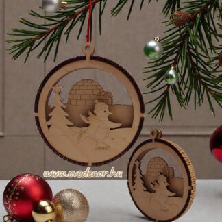 3D karácsonyfadísz (3Dkari 0257/A)