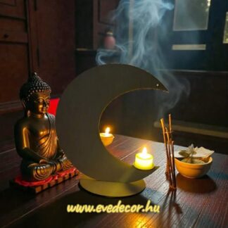 Hold mécsestartó 22*25,5 cm (Ezo 0158)