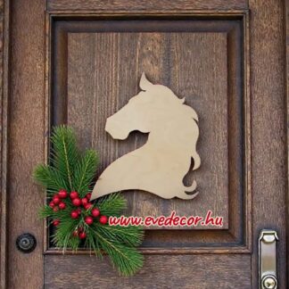 Lófej ajtótábla 27,5*35 cm (Deco 0122)