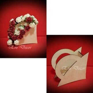 Virágkosár 17,5*17,5 cm (Deco 0005)