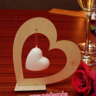 Ferde szív 20*20 cm (Szív 0001)