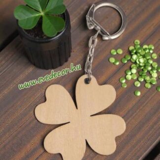 Lóhere kulcstartó fém szerelékkel (Fali 0014)