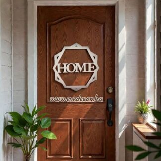 HOME ajtótábla 30*30 cm (Deco 0021)