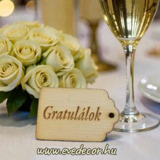 Gratulálok biléta 10 db/cs(Esküvő 0050)