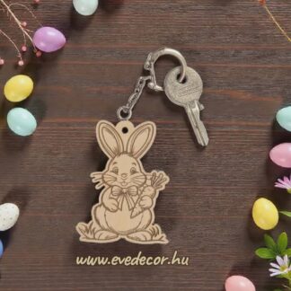 Kulcstartó fém szerelékkel (Fali 0059/3)