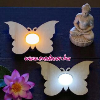 Pillangós mécsestartó (Ezo 0178)