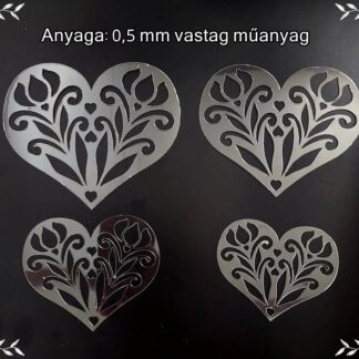 Szív minta rajzoló ( Sabl 0053/3)