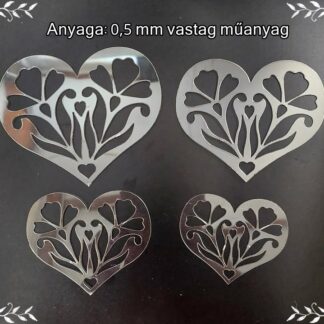 Szív minta rajzoló ( Sabl 0053/4)