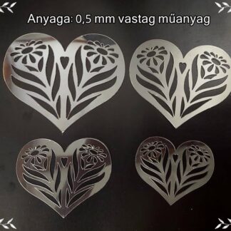 Szív minta rajzoló ( Sabl 0053/2)