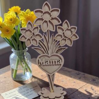 Álló Nárcisz Anyák napjára (Anyák 0081)