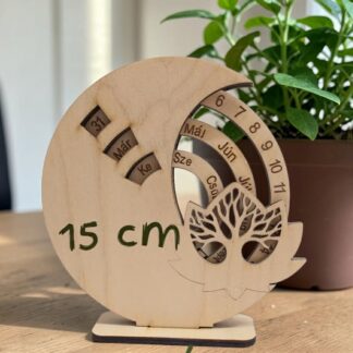 15 cm Életfa öröknaptár (Örök 0034)