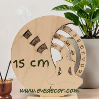 15 cm Buddha öröknaptár (Örök 0031)